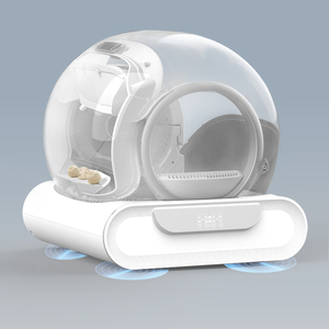 Bac à litière pour chat intelligent de luxe à nettoyage automatique Contrôle des odeurs Extra large Fermé Automatique Intelligent 10 kg 65 L Compatible Wi-Fi - Product Image 3