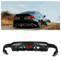 Pour 13-20 Lexus Is200t Is250 Is300 Is350 mise à niveau haute qualité en Fiber de carbone diffuseur arrière Style diffuseur Kit de carrosserie