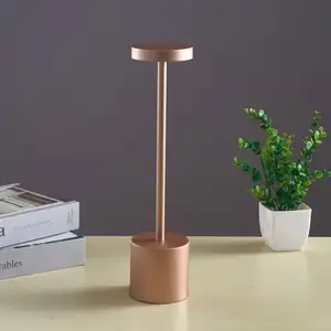 Lámpara de mesa con batería recargable plegable, luces para mesita de noche de Australia, interior con temporizador para cortes de energía, sin cable