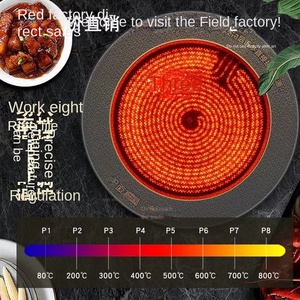 Control de cable redondo comercial 2500W 3000W olla caliente integrada Cocina de Inducción única eléctrica alimentada por batería de acero inoxidable - Product Image 2