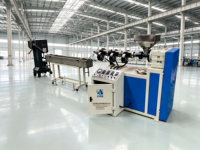 Ligne de production d'extrusion de granulés plastiques à l'échelle du laboratoire SJ25