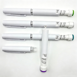 Plastic 60IU Disposable Injection <b>Pen</b> Compatible Without 3ml Cartridge Vial Portable Lightweight Single Use Liquid Dosing <b>Pen</b> - Product Image 2