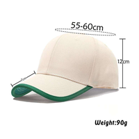 Topi Baseball 100% Katun dengan Logo Custom OEM, Laris Manis, Berkualitas Tinggi, Trendi, Bernapas, Tahan Air, dan Dapat Disesuaikan