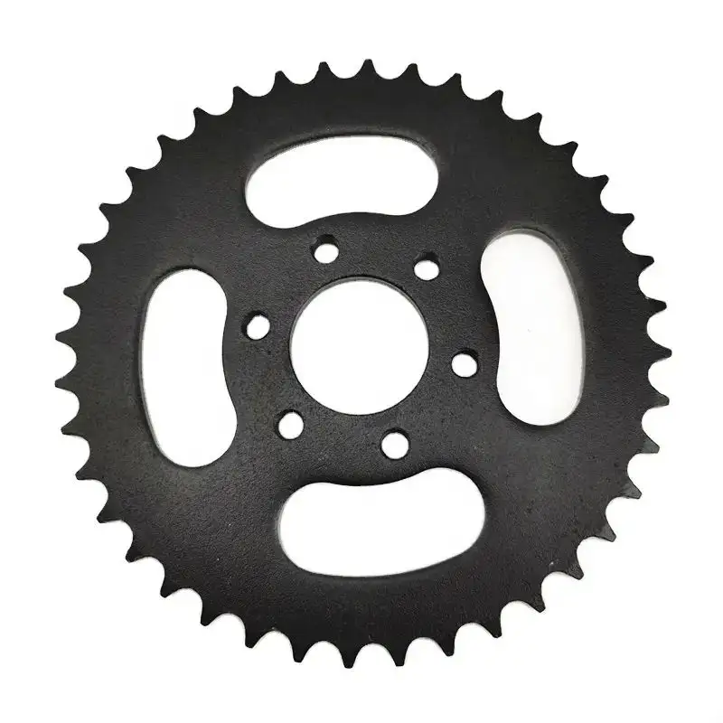 Đen 40T 428 Xe Máy Phía Sau Sprocket Với 6 Lỗ Cho 4 Bánh Xe Xe Đạp ATV Xe Đạp Bụi Bẩn 110cc 125cc 140cc 150cc Sprocket