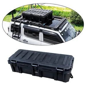 LLDPE Car Roof Luggage Box Off Road Vehicle Roof Cargo Box Outdoor Accessories Roof Rack Storage Box