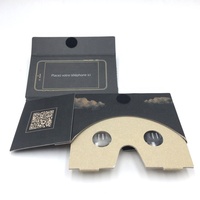 Boîte aux lettres emballage l'école VR Google Carton OEM Personnalisé 3D papier visionneuse Vr Casque de Réalité Virtuelle En Carton Google