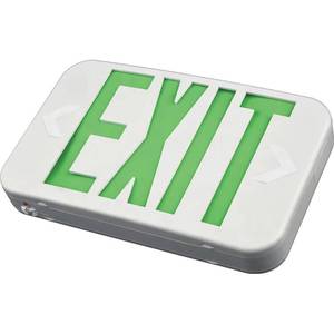 Feituo propose un panneau de signalisation d'urgence à LED rouge et verte commutable, un modèle d'éclairage d'urgence fourni dans le monde entier, EZCXTEU2BCWEM. - Product Image 3