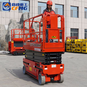 Cfmmg हवाई काम व्यक्तिगत लिफ्ट प्लेटफॉर्म इलेक्ट्रिक सिंगल मैन ने ई के साथ स्व-चालित कैंची लिफ्ट प्लेटफॉर्म को उठाया - Product Image 5