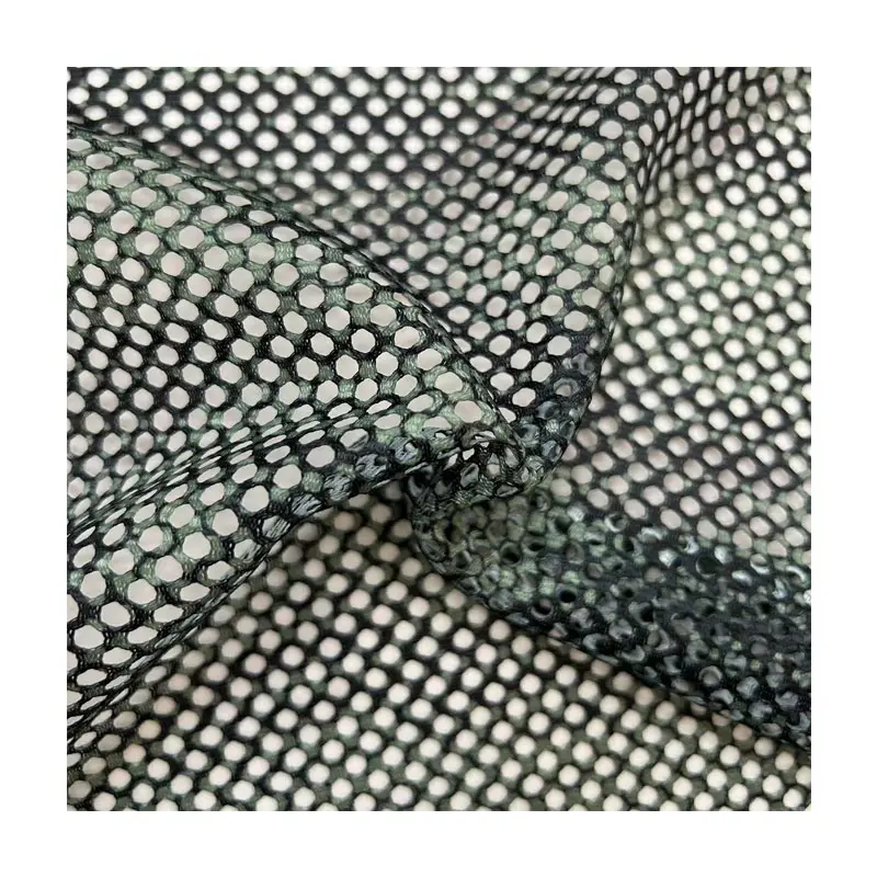 Siyuanda Large Hole 100% Polyester breathable garment mesh big Hole Mesh Fabric for clothing