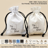 Sacs en mousseline 100% coton avec cordon de serrage, sacs en toile en vrac pour artisanat, herbes, thé, savon, cadeaux, vente en gros, logo personnalisé, pochette anti-poussière en lin