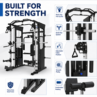 Machine de musculation tout-en-un Smith pour la salle de sport, machine Smith multifonctionnelle pour la maison