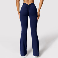 Leggings de yoga taille haute sans coutures et sans traces en Spandex/Nylon pour femmes, grande taille, pour l'exercice physique