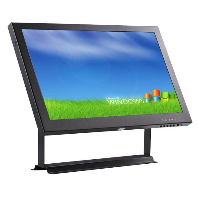 14 Inch TFT Full HD LCD Monitor with BNC/VGA/AV Inputs Metal Case for Business Use