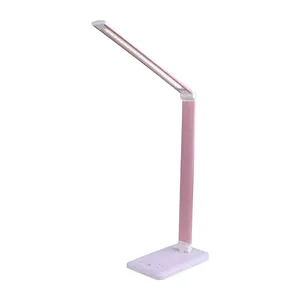 2023 LED Desk Lamp Mobile Phone Holder Dimmable DC5V USB Charging/Rechargeable 3 Modes Folding Table Lamp Children Reading Light