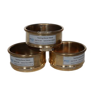 200 mét dây lưới đất phòng thí nghiệm Brass đất kiểm tra sàng - Product Image 3