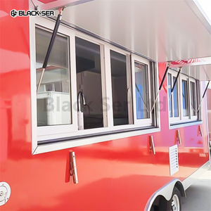 Blackser 7m di động thực phẩm Trailer với phòng tắm đầy đủ nhà bếp Hamburger Hot Dog Pizza BBQ thực phẩm xe tải Trailer di động nhà bếp USA - Product Image 3
