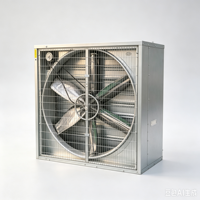 Ventilateur d'extraction automatique à persiennes pour serre, 380V AC, pour serres, fermes avicoles, murs de poulaillers, ODM - Grande Vente