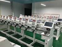Machine à broder les casquettes informatisée 8 têtes de Chine, écran tactile 10 pouces, 1000 SPM, 2 millions de points, mémoire, nouvelle, pour usage domestique et commercial, certifiée CE