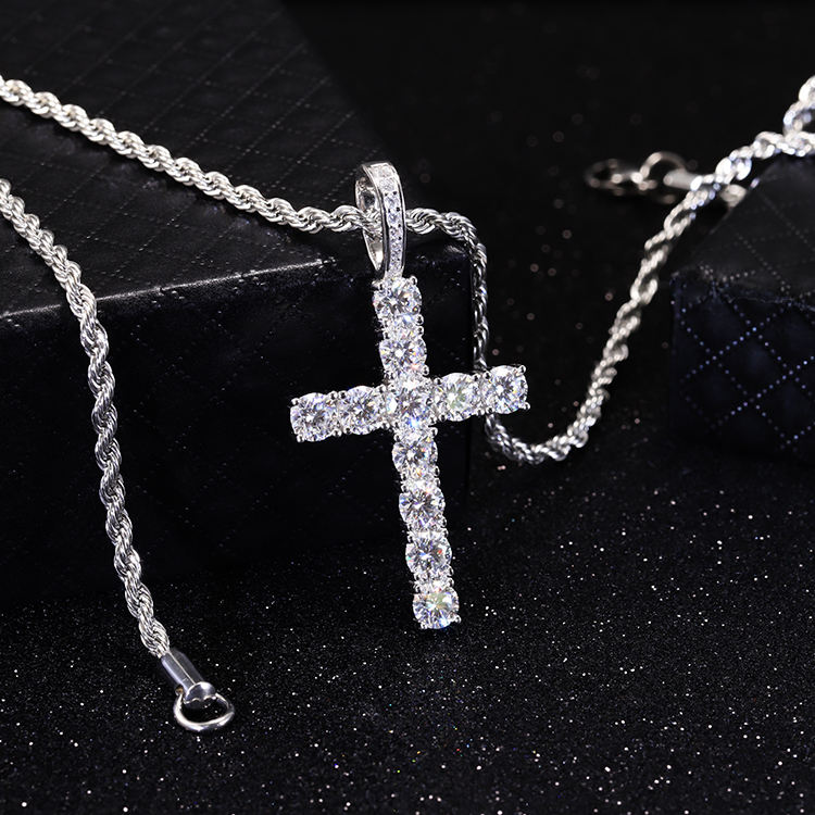 4mm cross pendant