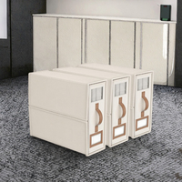 Panier de rangement pour draps de lit King/Queen, pliable, écologique, organisateur en tissu avec poignée, housse de couette, PP, pliable, literie rectangulaire en tissu
