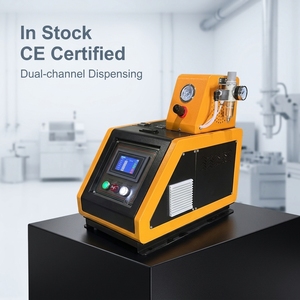 Machine à <span class=keywords><strong>coller</strong></span> à chaud semi-automatique 6L avec pompe à piston et pistolets à colle, économie d'énergie, marque JORI, en stock - Product Image 1