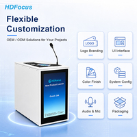 Podio Digital Todo en Uno de 32 Pulgadas con Pantalla Táctil Plegable de 7 Pulgadas, Temporizador, Carga Inalámbrica, OEM, 1 Año de Garantía, Asistente Digital para Presentaciones