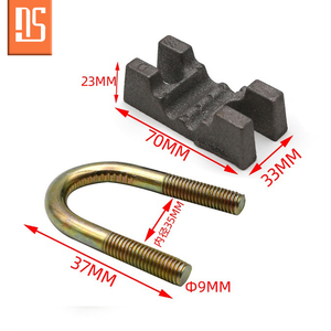 Kit <span class=keywords><strong>de</strong></span> fixation <span class=keywords><strong>pour</strong></span> porte à enroulement, comprenant des boulons et des rondelles, remplacement facile - Product Image 6