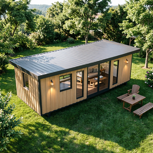 Cabane préfabriquée <span class=keywords><strong>pour</strong></span> jardin d'invités avec <span class=keywords><strong>salle</strong></span> <span class=keywords><strong>de</strong></span> réception sécurisée et portes verrouillables <span class=keywords><strong>pour</strong></span> garantir l'intimité lors des réunions - Product Image 1