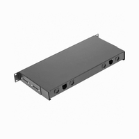 Caja Terminal de Fibra Óptica de 24 Puertos, Construcción Metálica Extraíble, Marco Profundo para la Gestión del Radio de Curvatura del Cable