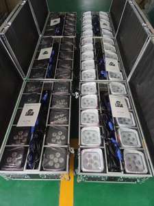 6 pièces 18W LED alimenté par batterie Led mur lavage lumière maison fête éclairage mariage hôtel scène lumière - Product Image 4