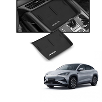 Chargeur sans fil en silicone pour BYD Sealion 7, tapis antidérapant pour console centrale, accessoires intérieurs