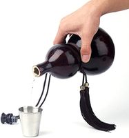 Bouteille de gourde naturelle pour décoration intérieure Bouteille d'eau extérieure Bouteille de vin