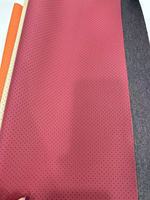 Cuir PVC perforé 1.2mm-Résistant aux rayures imperméable pour sièges de voiture/repose-pieds (modèles personnalisés)