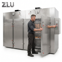 ZLU CT Elektrische Hetelucht Droogoven 220V Automatische Energiebesparende RVS Voedselverwerkingsoven