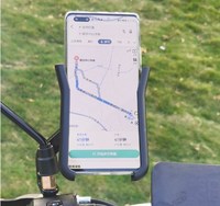 Support de téléphone portable en métal pour rétroviseur de moto, promotion usine à prix réduit