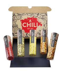 Caja de Regalo Navideña con Salsas Picantes Ecológicas de Producción Limitada <span class=keywords><strong>para</strong></span> Hombre, Salsa Picante Premium, <span class=keywords><strong>Regalos</strong></span> Navideños - Product Image 1
