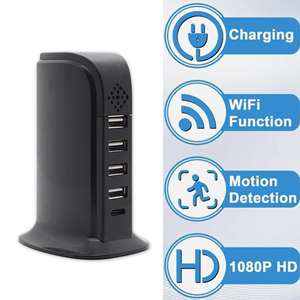New Upgraded Discreet USB Charger <b>Mini</b> Cam Invisible WiFi Monitor for Apartment Guard - Product Image 2