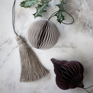 Đồ Trang Trí Giáng Sinh Bằng Sáng Chế Thiết Kế Mới Đồ Trang Trí Giấy Tổ Ong Trang Trí Cho Trang Trí Bàn - Product Image 5