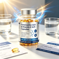 Gélules de CoQ10 400mg à haute absorption OEM ODM avec Vitamine E, Huile de Son de Riz et D-alpha Tocophérol pour la Santé Cardiaque – Capsules Personnalisées