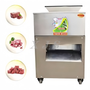 Máquina Eléctrica para Cortar Carne en Cubos, <span class=keywords><strong>Picadora</strong></span> <span class=keywords><strong>de</strong></span> Carne Fresca <span class=keywords><strong>de</strong></span> Acero Inoxidable para Procesamiento <span class=keywords><strong>de</strong></span> <span class=keywords><strong>Pollo</strong></span>, Cerdo y Res - Product Image 2