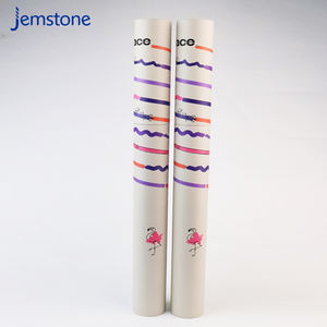 Respetuoso del medio ambiente logotipo personalizado papel de cartón KRAFT puede tubo de embalaje de papel de té - Product Image 1