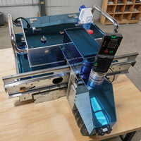 Robot de pose de carreaux d'intérieur, mini robot laser de nivellement de sol à chape sèche, machine de construction, machine de nivellement de sol en mortier de ciment
