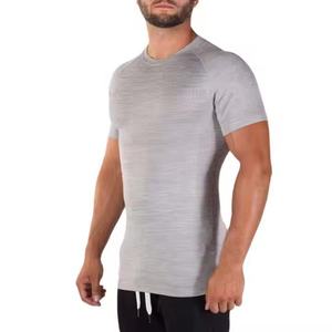 Camiseta Deportiva de Alta Calidad al por Mayor para Hombre, Ropa Deportiva de Manga Corta, Camisetas de Secado Rápido, Camiseta sin Costuras - Product Image 5