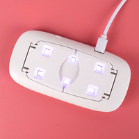 Hanyinails professionnel Rechargeable Mini lampe UV LED câble USB Gel vernis à ongles à la mode manucure sèche-ongles