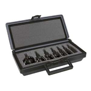 Juego de Cortadores Anulares HSS-E de 15-50 mm con Recubrimiento de TiAlN para Metales No Ferrosos - Product Image 1