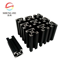 Perfil de Extrusión de Aluminio con Ranura en T 1530 2040 2025 2026 3060 4040 4080 para Mesa de Impresora 3D de Uso Industrial