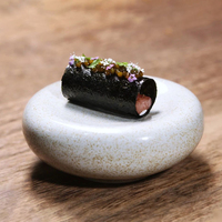 Assiette à dîner en céramique de style japonais avec caractéristique commerciale européenne Design irrégulier créatif pour Sashimi Steak Hot Pot