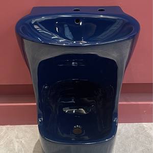 Bassin en céramique pour le lavage des pieds, intérieur/extérieur, avec un design moderne et simple pour la salle de bain - Product Image 2