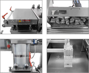 DPP-260 utilise largement la <span class=keywords><strong>mini</strong></span> machine à emballer sous blister de comprimé automatique de pilule de capacité élevée pour le liquide d'huile de chocolat de confiture de <span class=keywords><strong>beurre</strong></span> de miel - Product Image 3