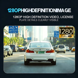 กล้องติดรถยนต์ 3 เลนส์ ขนาด 2 นิ้ว ความละเอียด 1080P พร้อม WiFi บันทึกแบบวนซ้ำ กล่องดำบันทึกภาพ - Product Image 2